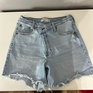 Abercrombie & Fitch High Rise Jean Shorts
